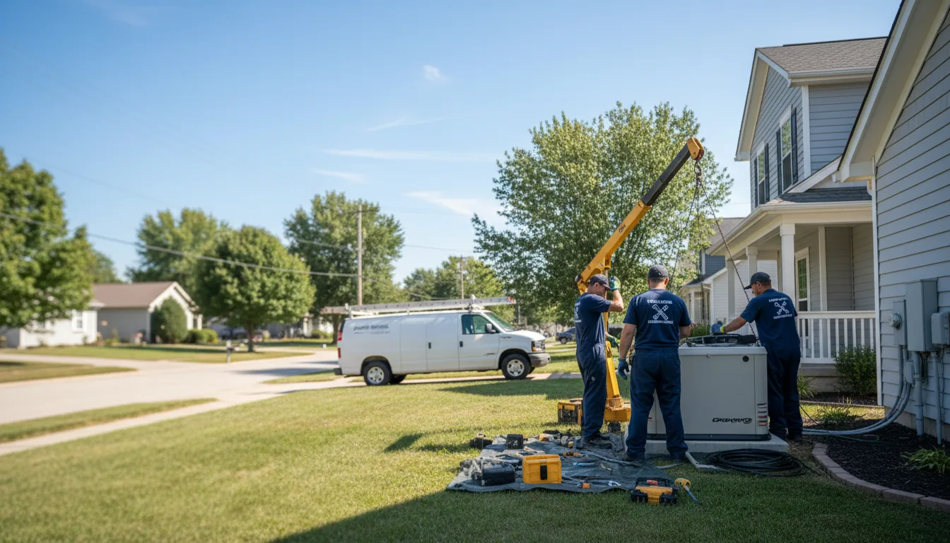 Generator Installation in Williamsville, IL near me
